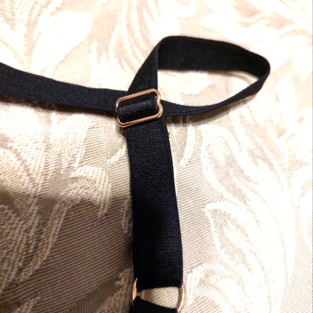 🔸🖤🔸 Fabulous Vintage VS Black Lace Lined Demi Bra - 38D - Picture 8 of 15